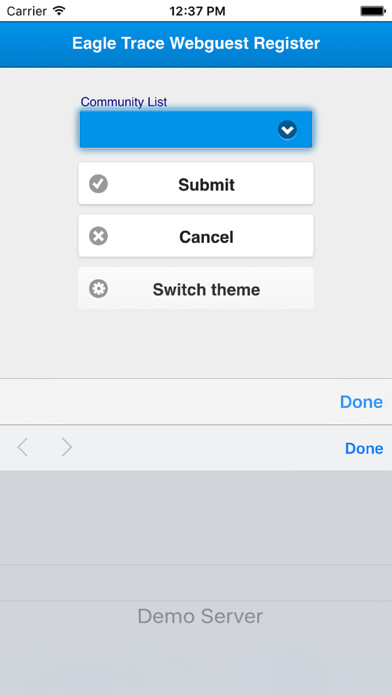 Emulate iPhone app WebGuest using MyAndroid