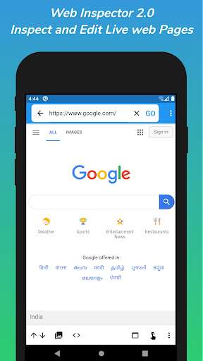 Run android online APK Web Inspector 2.0 - Inspect and Edit html from MyAndroid or emulate Web Inspector 2.0 - Inspect and Edit html using MyAndroid