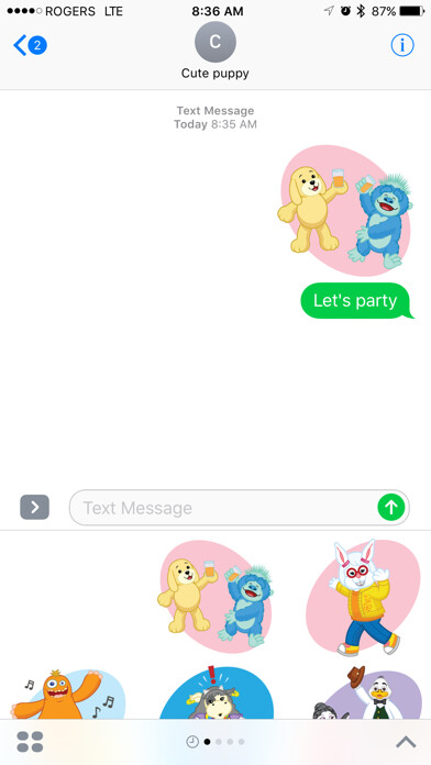 Emulate iPhone app Webkinz Stickers using MyAndroid Emulate iPhone app Webkinz Stickers using MyAndroid