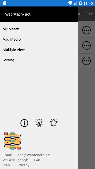 Run android online APK Web Macro Bot (record+replay) from MyAndroid or emulate Web Macro Bot (record+replay) using MyAndroid Run android online APK Web Macro Bot (record+replay) from MyAndroid or emulate Web Macro Bot (record+replay) using MyAndroid
