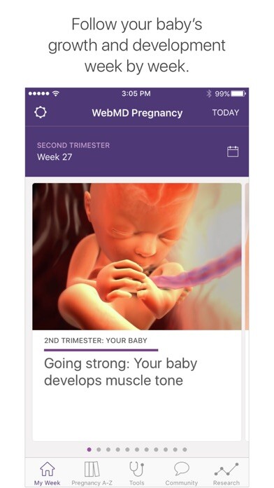 Emulate iPhone app WebMD Pregnancy using MyAndroid Emulate iPhone app WebMD Pregnancy using MyAndroid