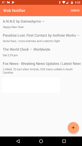 Emulate Android APK Web Notifier Emulate Android APK Web Notifier