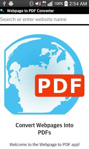 Emulate Android APK Webpage to PDF Emulate Android APK Webpage to PDF