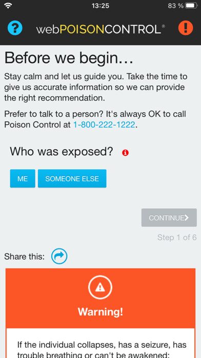 Emulate iPhone app webPOISONCONTROL® Poison App using MyAndroid Emulate iPhone app webPOISONCONTROL® Poison App using MyAndroid
