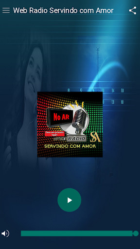 Run android online APK Web Radio Servindo com Amor from MyAndroid or emulate Web Radio Servindo com Amor using MyAndroid
