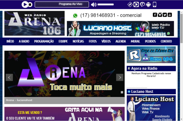 Run android online APK Web Rádio Arena 106 from MyAndroid or emulate Web Rádio Arena 106 using MyAndroid