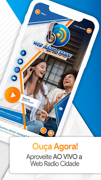 Run android online APK Web Rádio Cidade from MyAndroid or emulate Web Rádio Cidade using MyAndroid