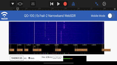 Emulate iPhone app WebSDR using MyAndroid Emulate iPhone app WebSDR using MyAndroid