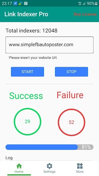 Run android online APK Website Link Indexer Pro from MyAndroid or emulate Website Link Indexer Pro using MyAndroid