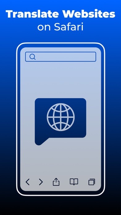 Emulate iPhone app Website Translator for Safari using MyAndroid