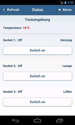 Emulate Android APK WebSock Manager