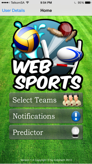 Emulate iPhone app WebSports using MyAndroid