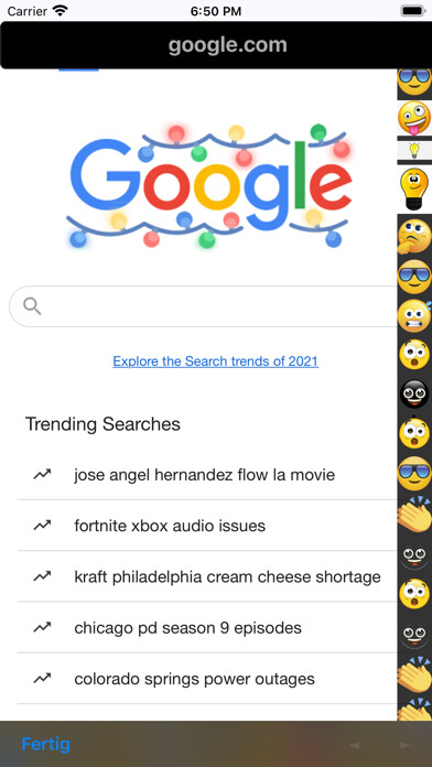 Emulate iPhone app webstampers using MyAndroid