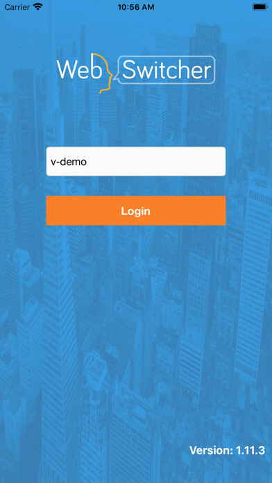 Emulate iPhone app Webswitcher Pro using MyAndroid