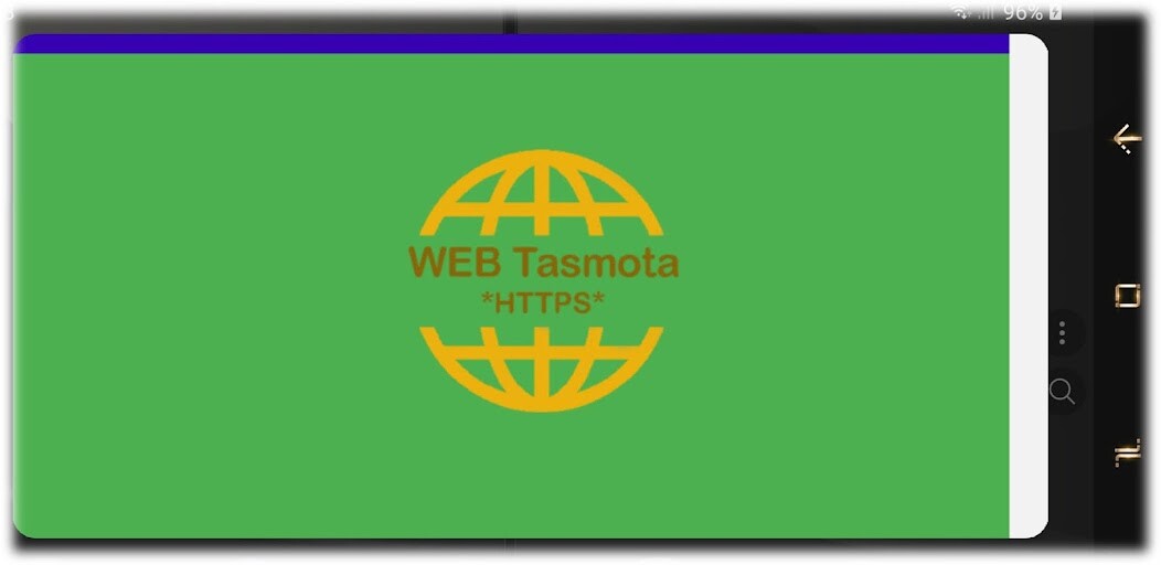 Emulate WebTasmota Controller from MyAndroid or run WebTasmota Controller using MyAndroid