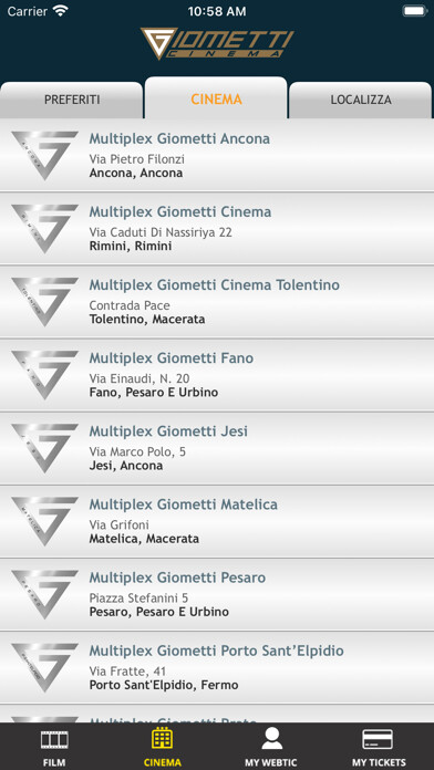 Run android online APK Webtic Giometti Cinema from MyAndroid or emulate Webtic Giometti Cinema using MyAndroid