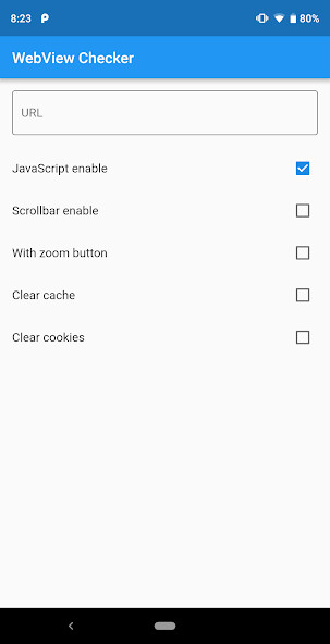Run android online APK WebView Checker from MyAndroid or emulate WebView Checker using MyAndroid
