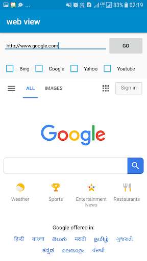 Run android online APK webview from MyAndroid or emulate webview using MyAndroid Run android online APK webview from MyAndroid or emulate webview using MyAndroid