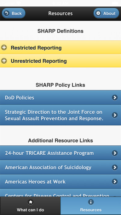 Emulate iPhone app WeCare Fort Huachuca using MyAndroid Emulate iPhone app WeCare Fort Huachuca using MyAndroid