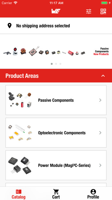 Emulate iPhone app WE Catalog using MyAndroid