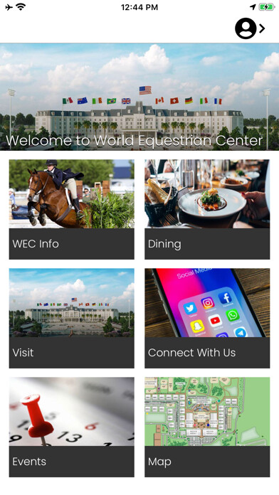 Emulate iPhone app WEC Ocala using MyAndroid