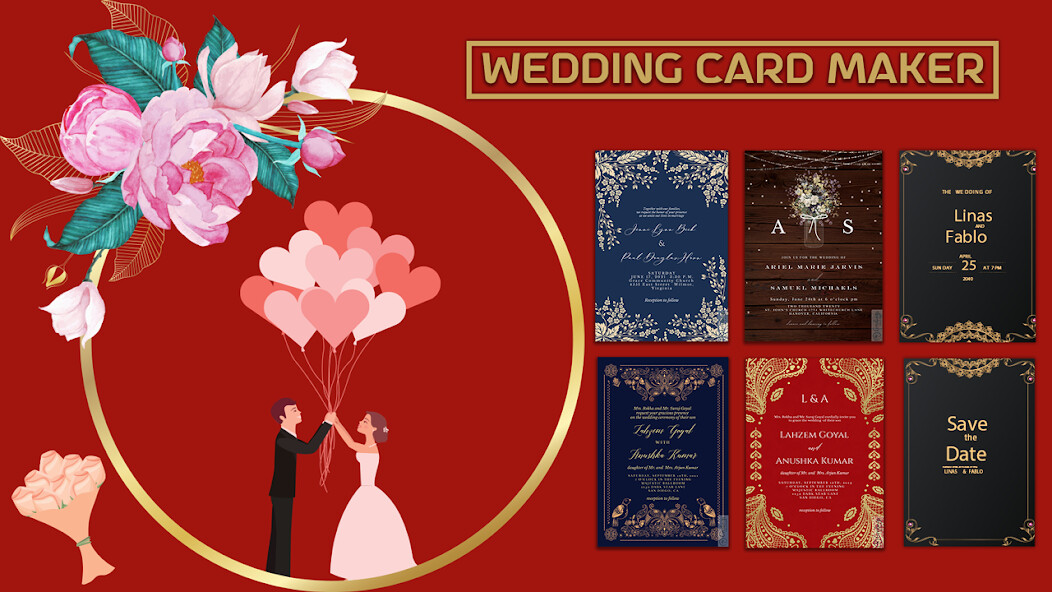 Run android online APK Wedding Anniversary Card Maker from MyAndroid or emulate Wedding Anniversary Card Maker using MyAndroid
