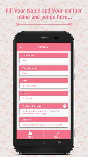 Run android online APK Wedding Card Maker : Invitation Card Maker from MyAndroid or emulate Wedding Card Maker : Invitation Card Maker using MyAndroid