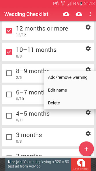 Emulate Android APK Wedding Checklist