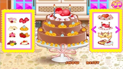 Emulate iPhone app Wedding Chocolate Cake Maker Games for kids using MyAndroid