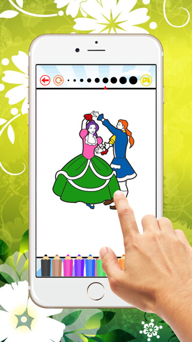 Emulate iPhone app Wedding Coloring Book: Learn to color and draw wedding card, Free games for children using MyAndroid Emulate iPhone app Wedding Coloring Book: Learn to color and draw wedding card, Free games for children using MyAndroid