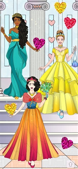 Run android online APK Wedding Coloring Dress Up Game from MyAndroid or emulate Wedding Coloring Dress Up Game using MyAndroid