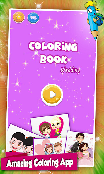 Run android online APK Wedding Coloring Pages Bride And Groom from MyAndroid or emulate Wedding Coloring Pages Bride And Groom using MyAndroid