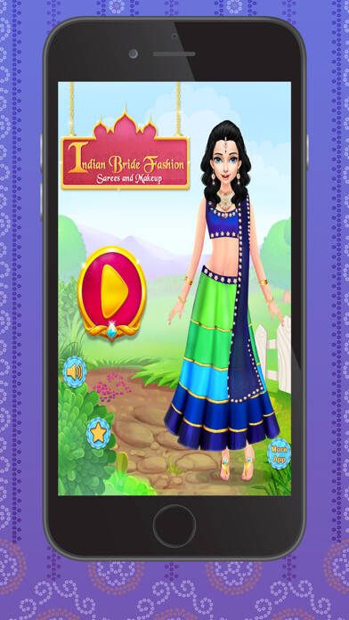 Emulate iPhone app Wedding Day Makeover Game using MyAndroid