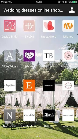 Run android online APK Wedding Dresses Online Shopping from MyAndroid or emulate Wedding Dresses Online Shopping using MyAndroid