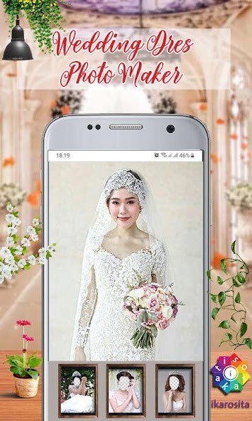 Emulate Android APK Wedding Dress Photo Maker