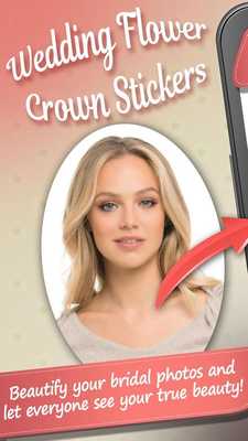 Emulate Android APK Wedding Flower Crown Stickers