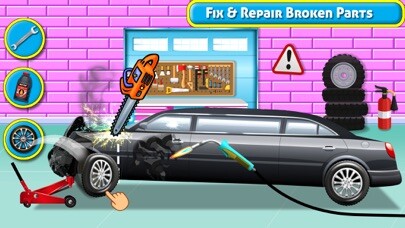 Emulate iPhone app Wedding Limo Car Cleaning using MyAndroid