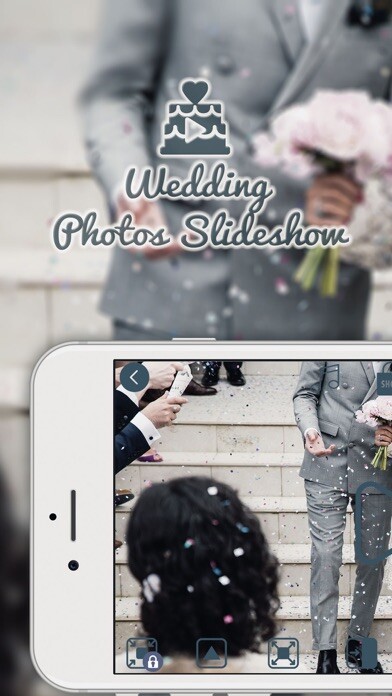 Emulate iPhone app Wedding Photos Slide.show – Create a Short Video using MyAndroid