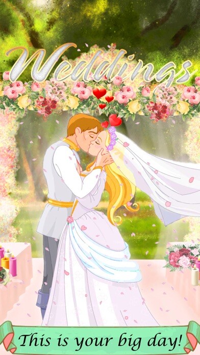 Emulate iPhone app Wedding Salon - Bride Makeup and Dress Up Salon Girls Game using MyAndroid