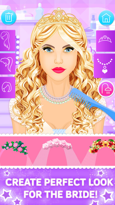 Emulate iPhone app Wedding Salon. My makeup and hair beauty salon using MyAndroid Emulate iPhone app Wedding Salon. My makeup and hair beauty salon using MyAndroid