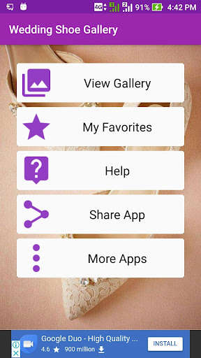 Run android online APK Wedding Shoe Gallery from MyAndroid or emulate Wedding Shoe Gallery using MyAndroid
