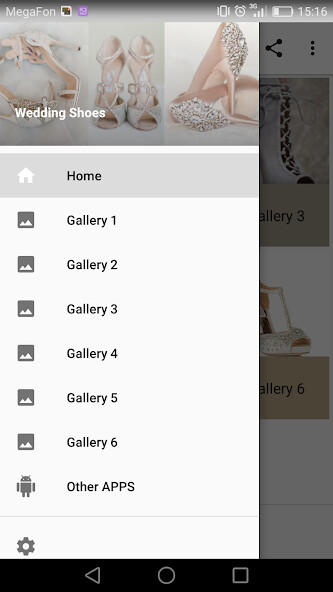Run android online APK Wedding Shoes from MyAndroid or emulate Wedding Shoes using MyAndroid