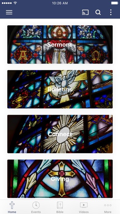 Emulate iPhone app Weddington United Methodist using MyAndroid Emulate iPhone app Weddington United Methodist using MyAndroid