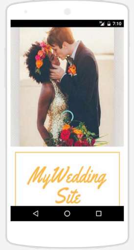 Run android online APK Wedding Website Builder from MyAndroid or emulate Wedding Website Builder using MyAndroid