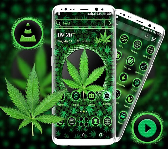 Run android online APK Weed Launcher Theme from MyAndroid or emulate Weed Launcher Theme using MyAndroid
