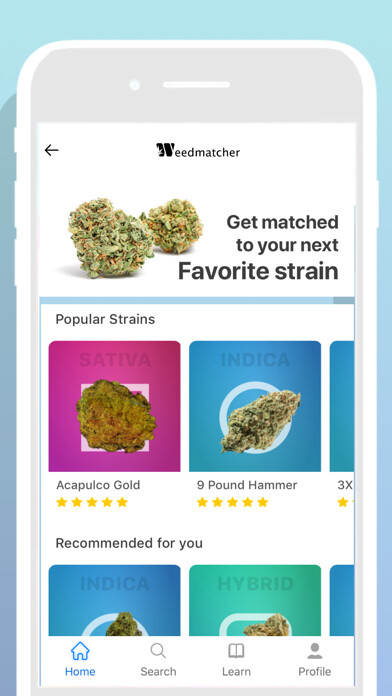 Emulate iPhone app WeedMatcher: Find Your Strain using MyAndroid Emulate iPhone app WeedMatcher: Find Your Strain using MyAndroid