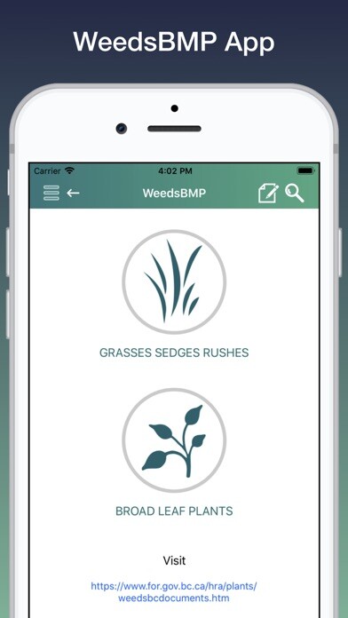 Emulate iPhone app WeedsBMP using MyAndroid