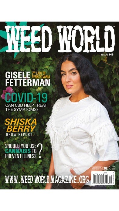 Emulate iPhone app Weed World Magazine using MyAndroid