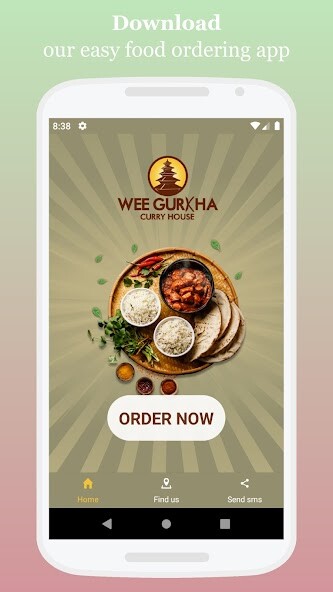 Run android online APK Wee Gurkha Curry House Glasgow from MyAndroid or emulate Wee Gurkha Curry House Glasgow using MyAndroid