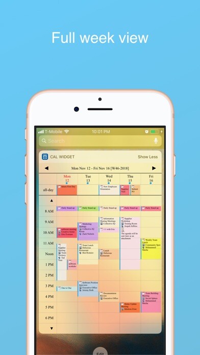 Emulate iPhone app Week Calendar Widget Extension using MyAndroid Emulate iPhone app Week Calendar Widget Extension using MyAndroid